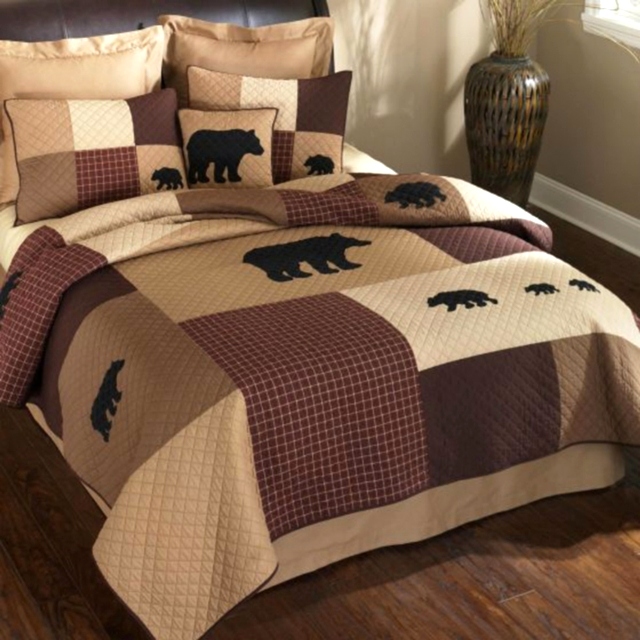 Logan Bear Quilt Collection by Donna Sharp | Logan Bear Donna Sharp | Donna Sharp | Donna Sharp Quilt Donna Sharp Quilts 