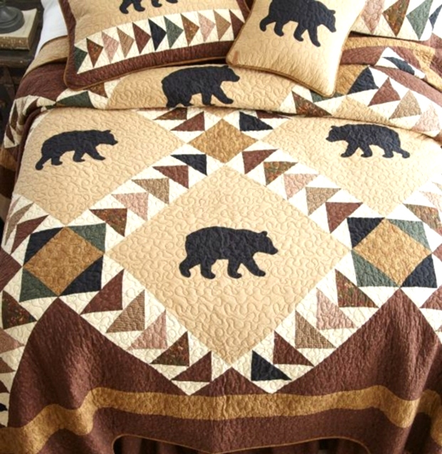 Woodcut Bear Collection by Donna Sharp | Woodcut Donna Sharp | Donna Sharp | Donna Sharp Quilt Donna Sharp Quilts 